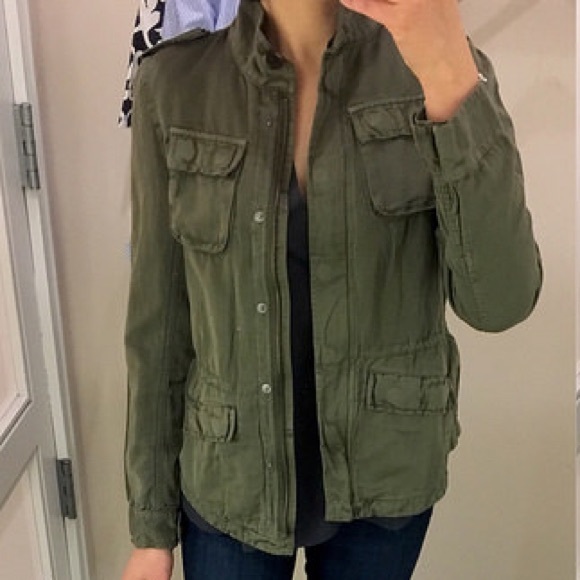 ann taylor loft utility jacket
